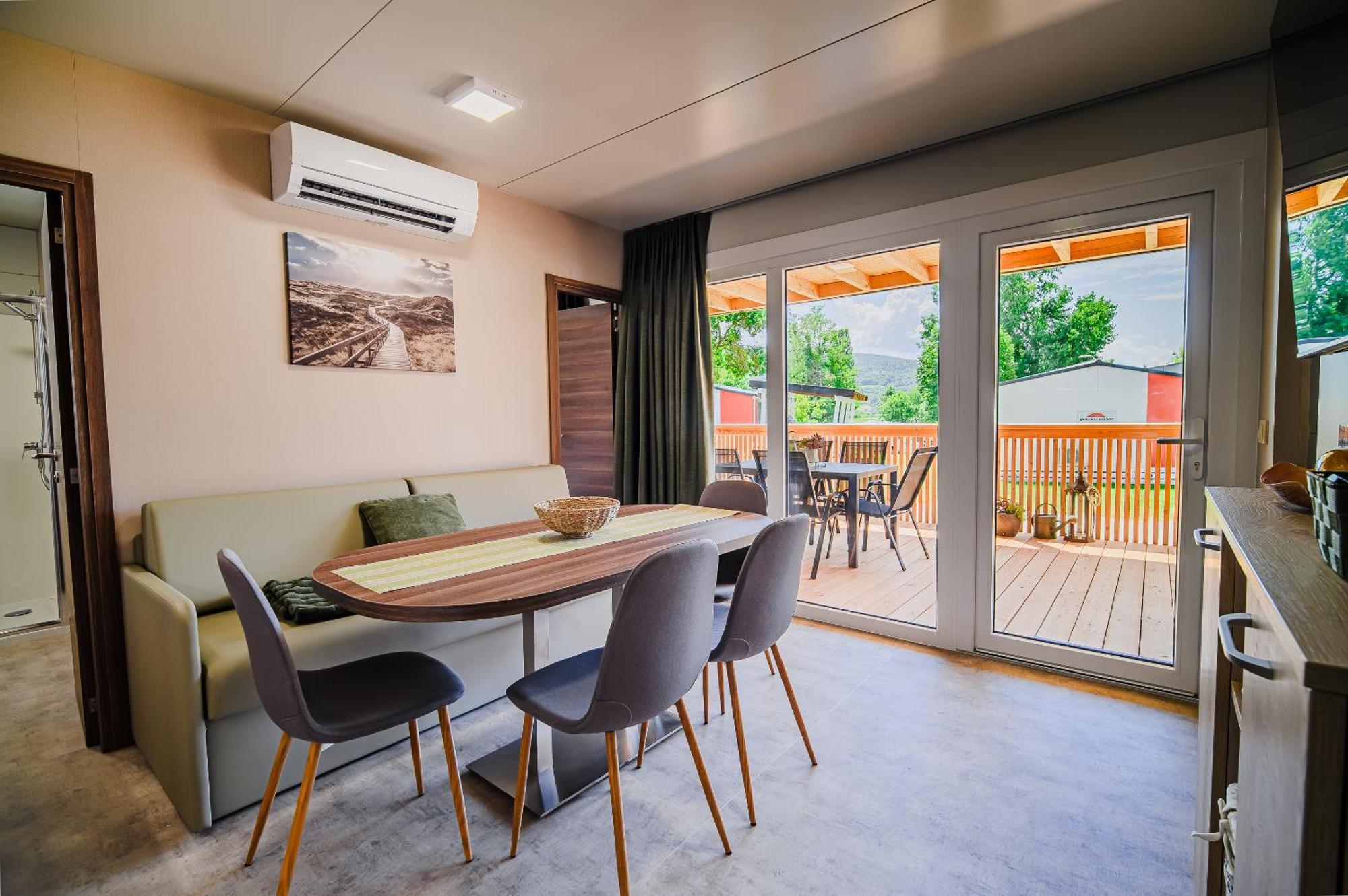 Premium Mobile Homes With Thermal Riviera Tickets Чатеж-об-Сави Экстерьер фото