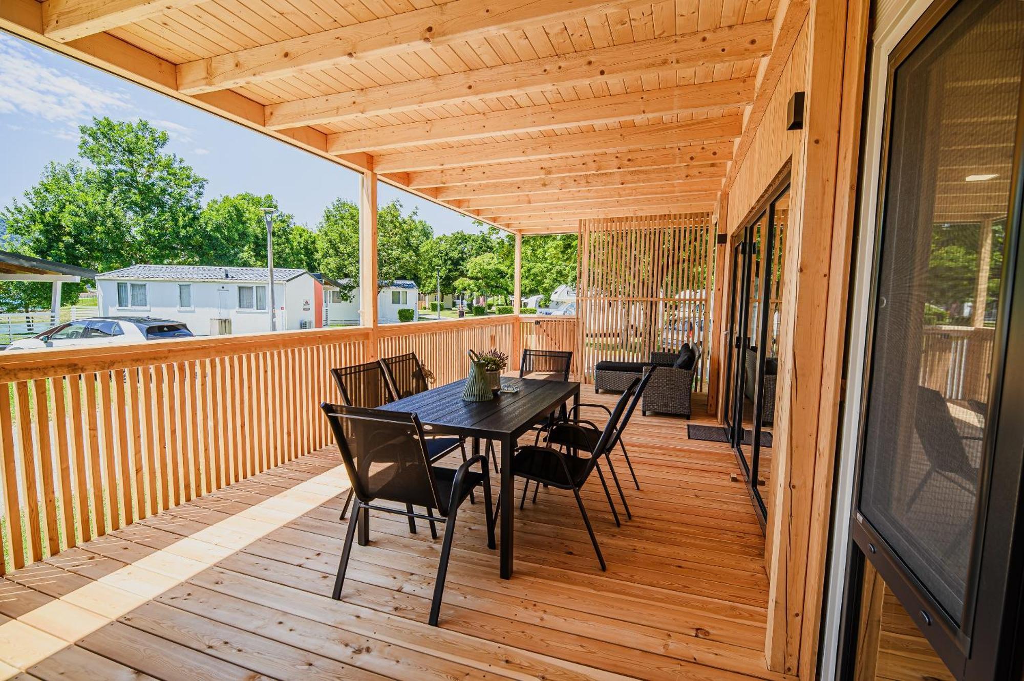 Premium Mobile Homes With Thermal Riviera Tickets Чатеж-об-Сави Номер фото